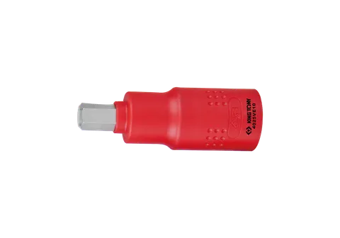 NASADKA KRÓTKA IZOLOWANA 1/2" Z KOŃCÓWKĄ HEX 10 x 75mm