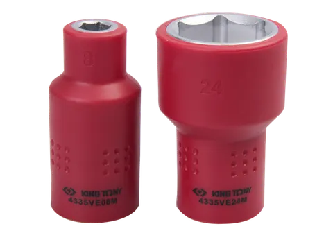 PROMOCJA-NASADKA KRÓTKA IZOLOWANA 1/2" 32mm x 59mm, 6-kąt.