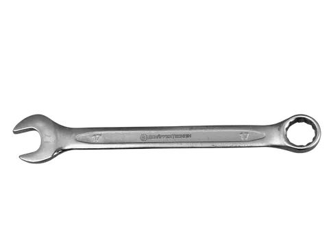 Klucz płasko-oczkowy 17 mm Cr-V