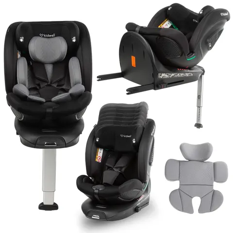 Fotelik samochodowy GOCAR Black-Gray