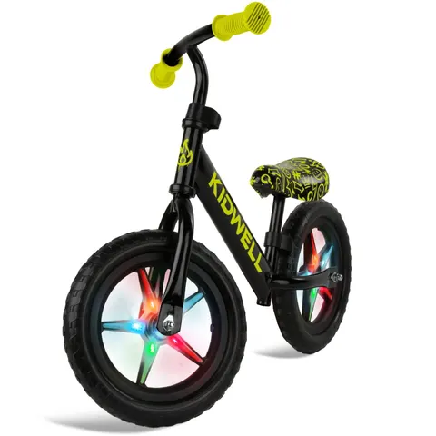 Rowerek biegowy Rebel LED Neon Yellow