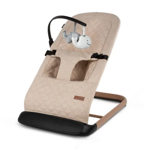 Leżaczek bujaczek Kidwell LARO Beige/Wooden