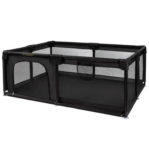Kojec dziecięcy FANKO Black 120x180
