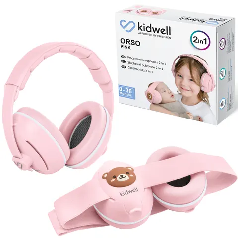 Słuchawki wygłuszające ORSO Pink