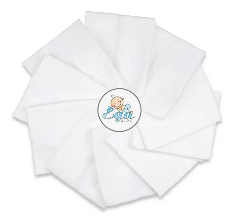 Pielucha tetrowa Ega LUX 70x80 Biała CH-536