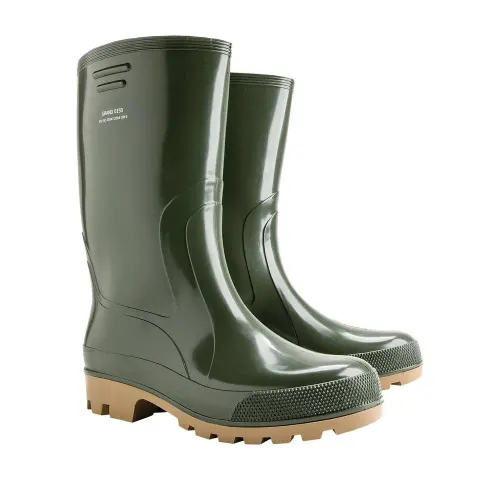 Buty kalosze Męskie Grand PCV zielone