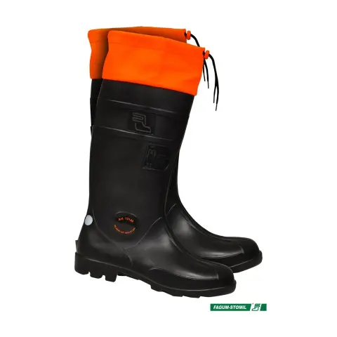 Buty zawodowe FAGUM-STOMIL 13148 czarno-pomarańczowe 45