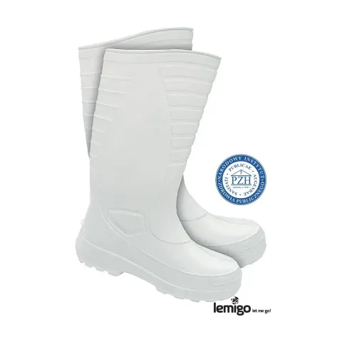 BUTY Zawodowe LEMIGO białe męskie — rozm. 47