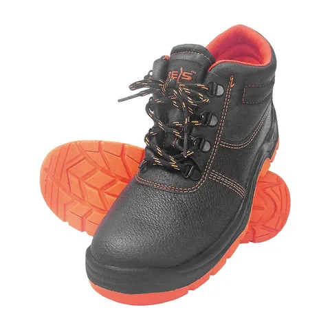 BUTY Bezpieczne REIS czarno-pomarańczowe męskie — rozm. 40
