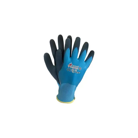 Rękawice ochronne powlekane REIS DRAGON DEEPBLUE 8