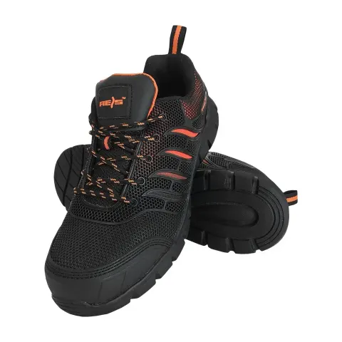 BUTY Bezpieczne REIS czarno-pomarańczowe męskie (BRAMAZO BP) — rozm. 46