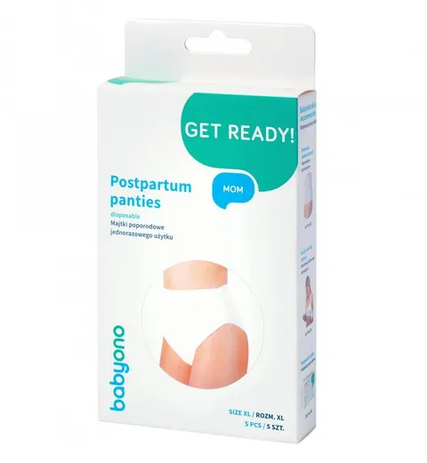 Majtki Poporodowe Jednorazowe Babyono - 5 szt
