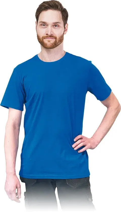 T-shirt Męski REIS niebieski męskie — rozm. L