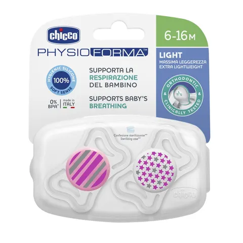 Chicco light smoczek 6-16 M