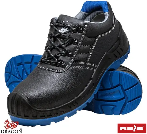 BUTY Bezpieczne REIS czarno-niebieskie męskie (BCTITANBLUE_P BN) — rozm. 43