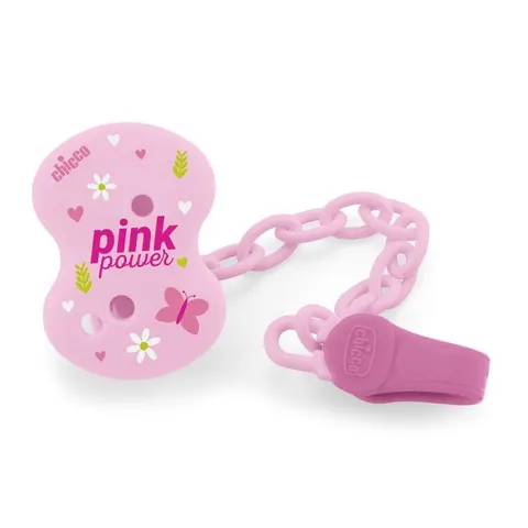 Łańcuszek Do Smoczka Chicco Easy Clip Pink
