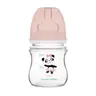 Canpol Babies Butelka Antykolkowa Exotic Animals 120 ml róż