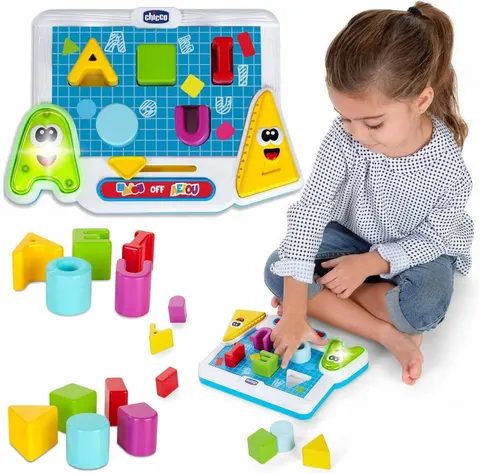 Zabawka Montessori Chicco Samogłoski I Kształty