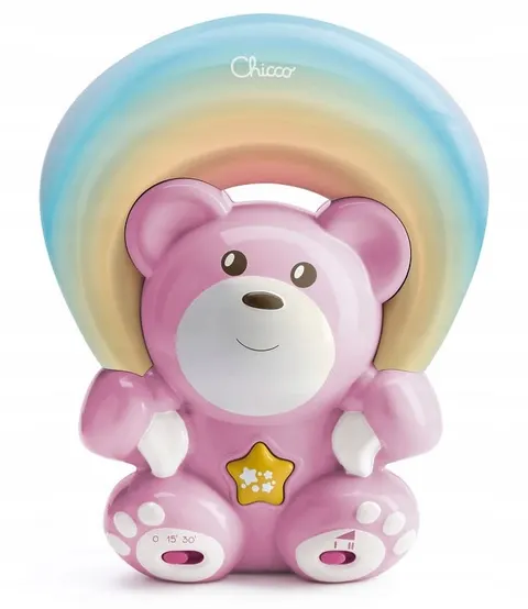 Projektor Chicco Tęczowy Miś Różowy