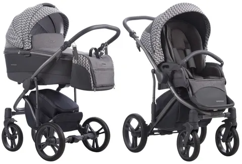 BEBETTO BRESSO wózek dziecięcy 2w1 | Grey 25