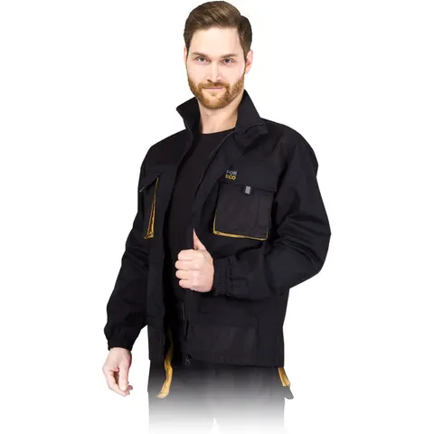 Bluza Ochronna REIS czarno-żółta męskie — rozm. XL