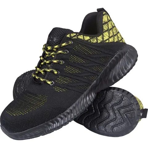 BUTY Bezpieczne REIS czarno-żółte męskie — rozm. 45