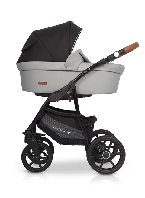 Wózek wielofunkcyjny 2w1 Riko Basic Plus Grey Fox