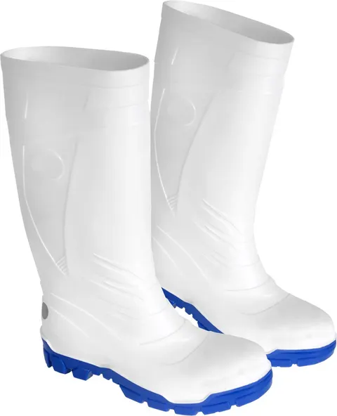 Buty bezpieczne kalosze BFSD13162 46 BIAŁO-NIEBIESKI