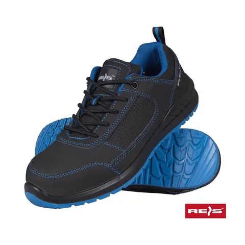 BUTY Bezpieczne REIS czarno-niebieskie męskie (BRJUPITER BN) — rozm. 39
