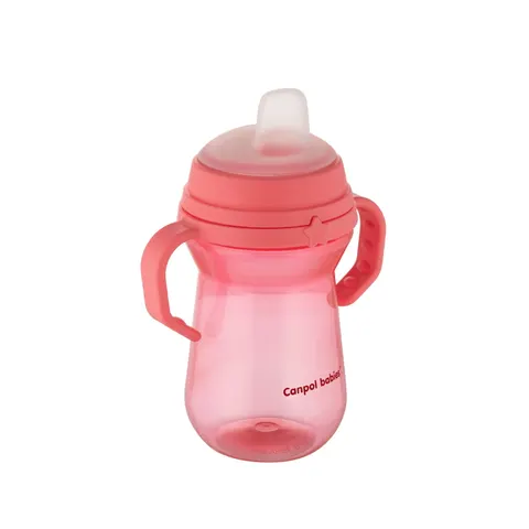 Kubek z silikonowym ustnikiem FirstCup 250ml Canpol Babies