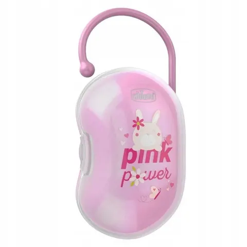Podwójne etui na smoczek Chicco róż