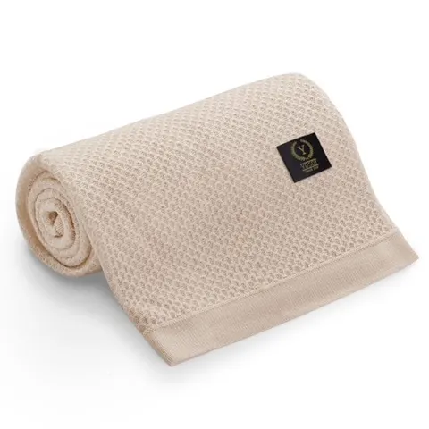 Kocyk Bambusowy, Yosoy Clover 100x80, Sunny Beige