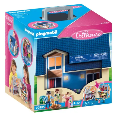 Playmobil - Przenośny domek dla z wyposażeniem 70985