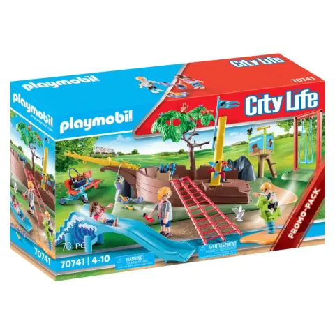Playmobil - Plac zabaw z wrakiem statku 70741