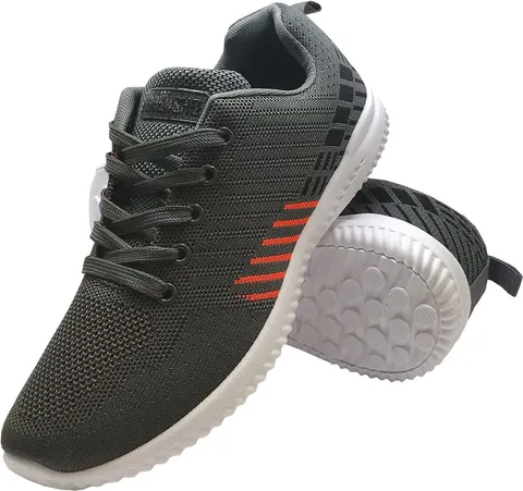 BUTY Sportowe REIS szaro-pomarańczowe męskie — rozm. 40