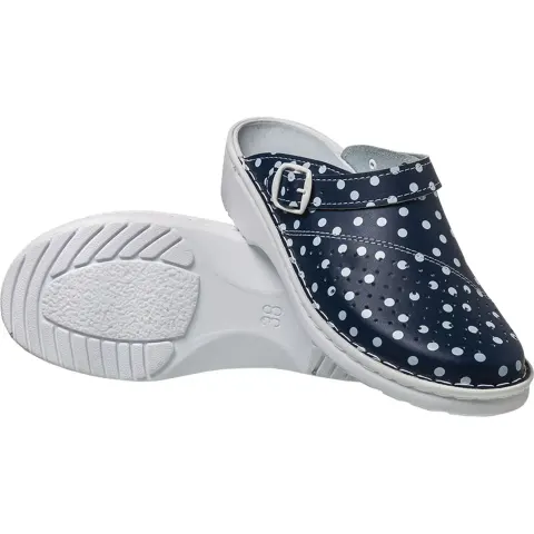 BUTY Zawodowe MEDIBUT granatowo-białe damskie — rozm. 40