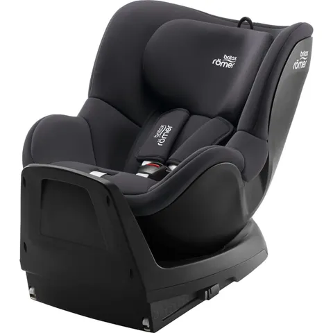 Britax Romer Dualfix M PLUS, fotelik samochodowy 0-20 kg, RWF, Midnight Grey