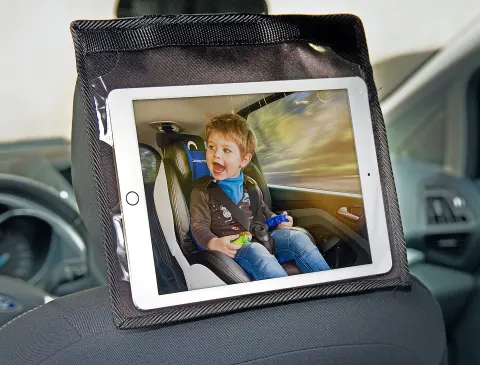 Uchwyt na tablet za zagłówek samochodowy