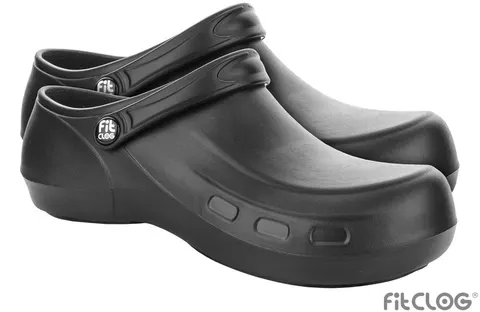 Klapki 8% VAT FITCLOG czarne damskie (BLFITCLOGPP B) — rozm. 38