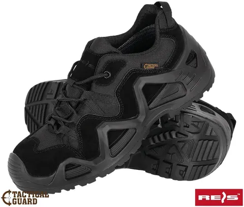 BUTY typu Półbut REIS czarne męskie — rozm. 43