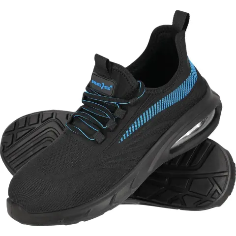 Buty robocze bezpieczne Reis BRWAVE 41 CZARNO/NIEBIESKI