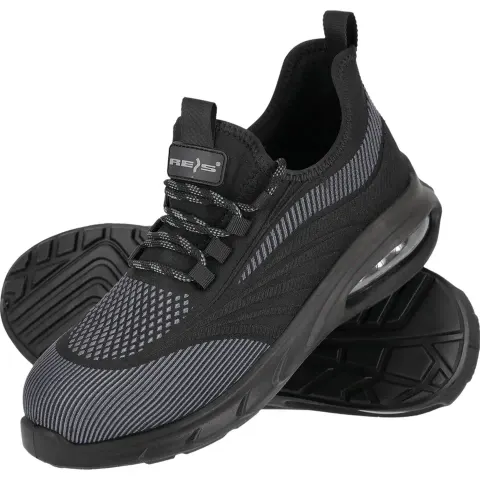 Buty robocze bezpieczne Reis BRWAVE 46 CZARNO/SZARY