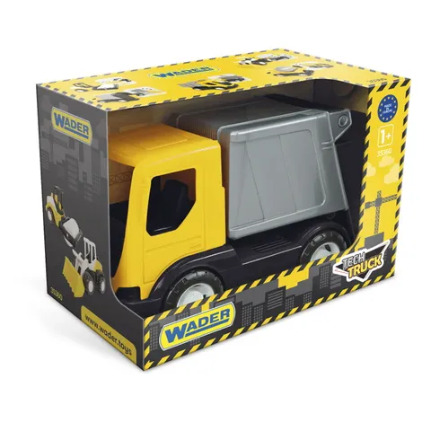 Wader Tech Truck Śmieciarka w Kartonie
