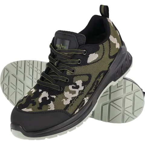 BUTY Bezpieczne REIS moro męskie — rozm. 47