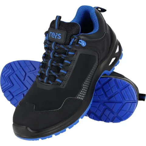 Buty bezpieczne męskie Reis BRTORX-P 42 CZARNO-NIEBIESKI