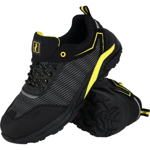 BUTY Bezpieczne REIS czarno-żółte męskie (BCCARBON-P BY) — rozm. 42