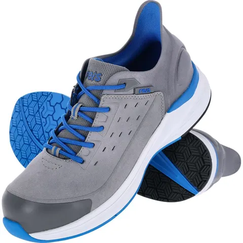 BUTY Bezpieczne REIS szaro-niebieskie męskie (BCURLIK SN) — rozm. 46