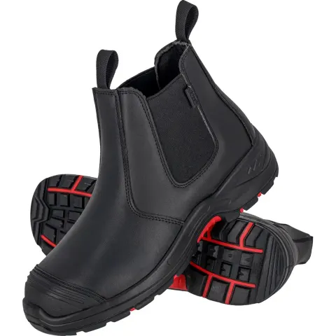BUTY Bezpieczne REIS czarno-czerwone męskie (BCBEND BC) — rozm. 43
