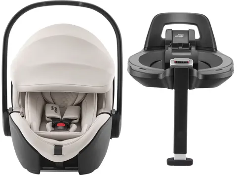Britax Romer BABY-SAFE PRO fotelik dla noworodka | Soft Taupe | Baza ISOFIX Vario 5Z