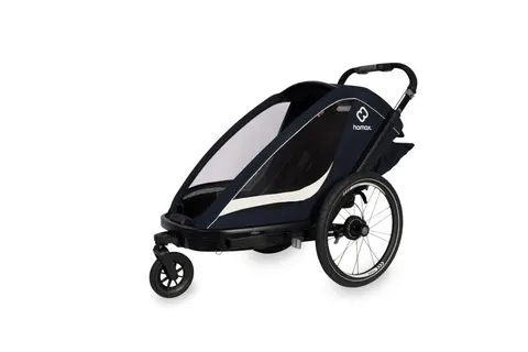 Hamax - Przyczepka rowerowa BREEZE ONE - Navy/Cream